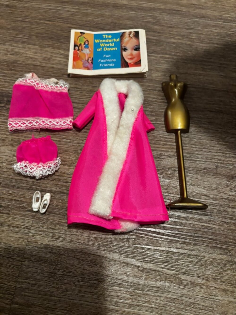 Topper Dawn doll clothes Wrap in the Night 4735
